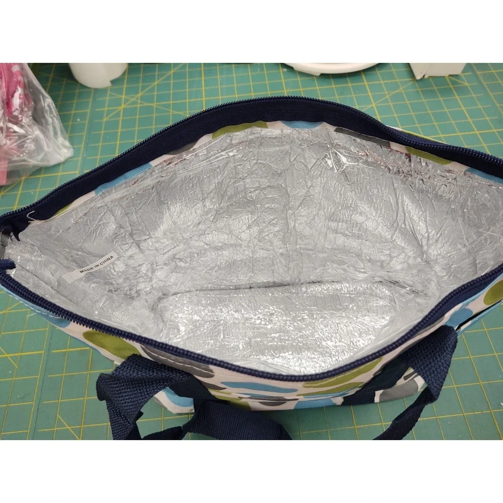 Assorted Blanks Lunch Bags 7 Piece Lot Machine Embroidery‎